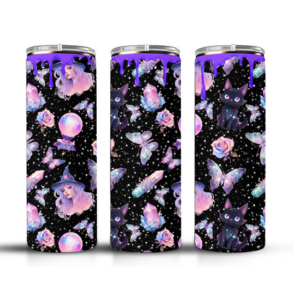 Pastel witch tumbler wrap (digital download only)