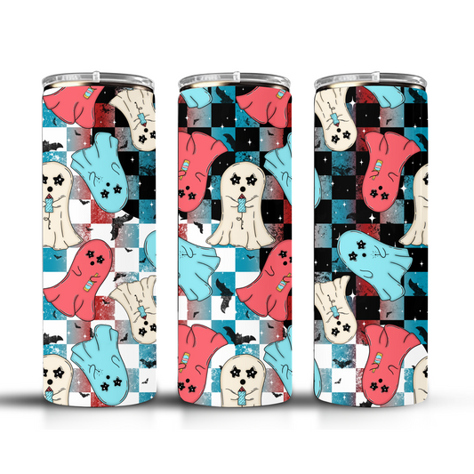 Patriotic ghost tumbler wrap (digital download only)