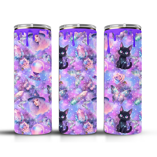 Pastel witch tumbler wrap (digital download only)