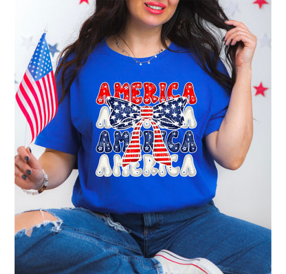 America bow png (digital download only)