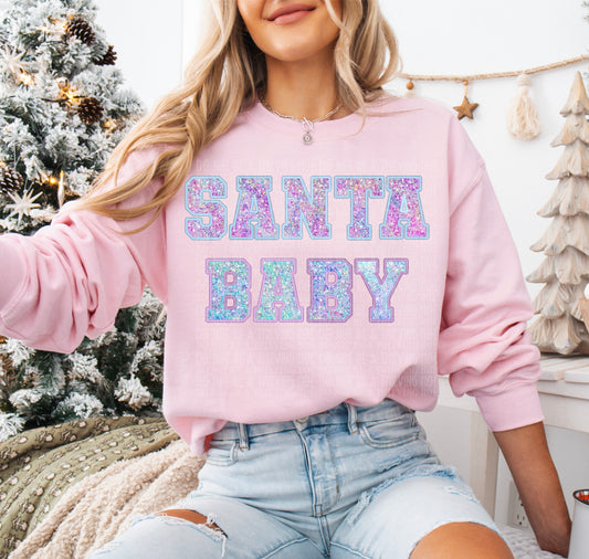 Santa baby pastel (digital download only)