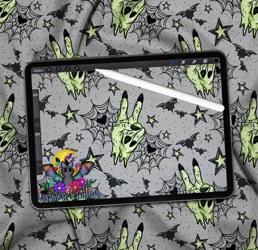 Ghoul vibes seamless Download Only