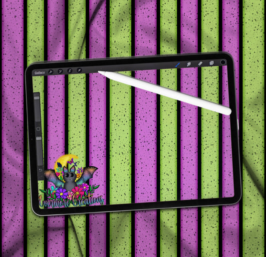 Green & pink stripes seamless Download Only